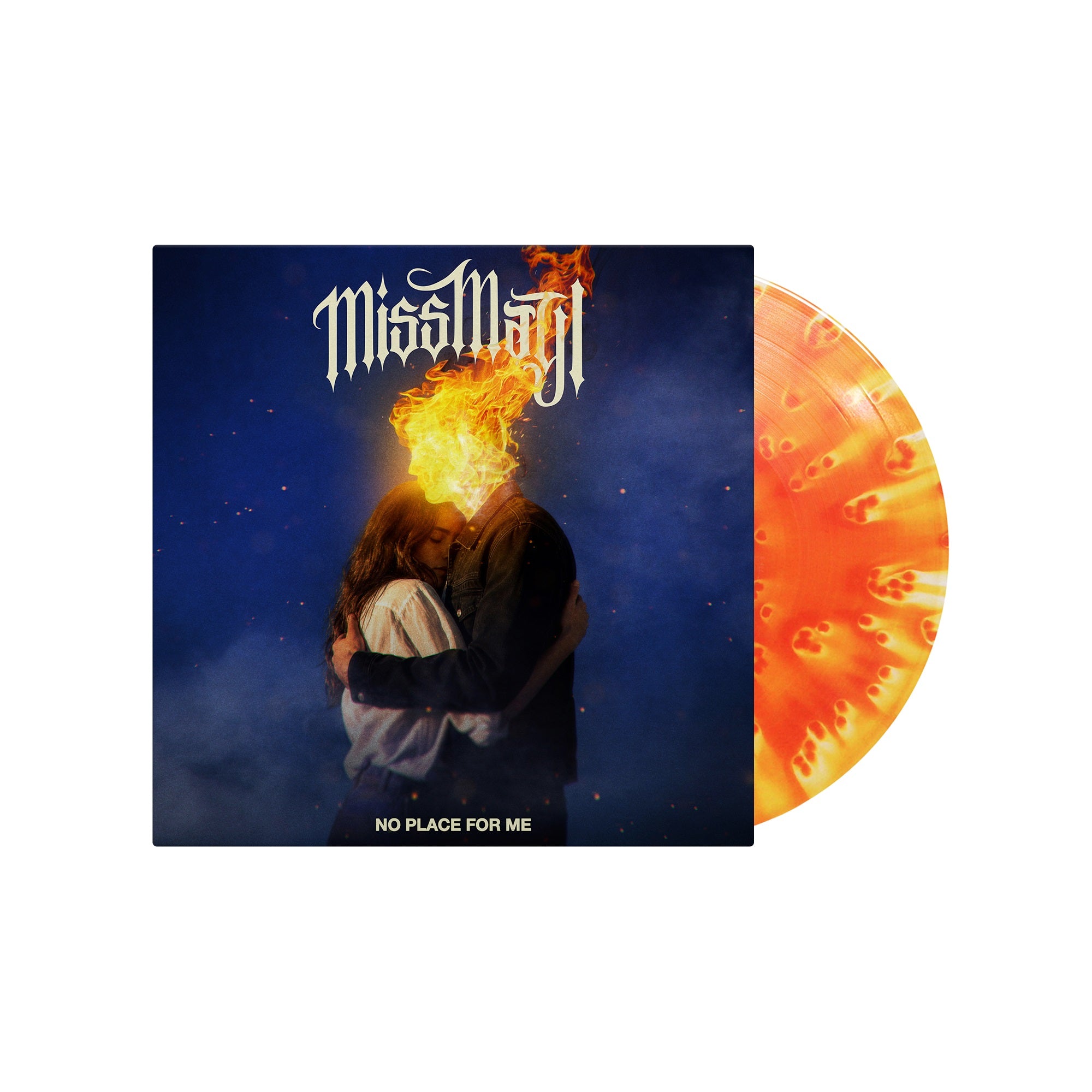 No Place For Me - Bright Orange: Inferno Vinyl LP – Miss May I